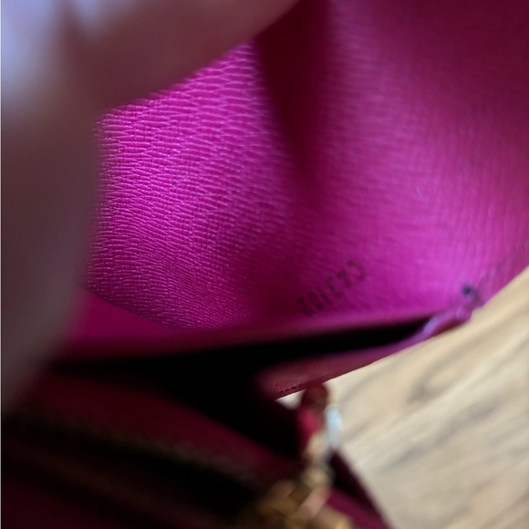 Louis Vuitton multicolor Sarah bifold long wallet pink interior - Picture 15 of 15